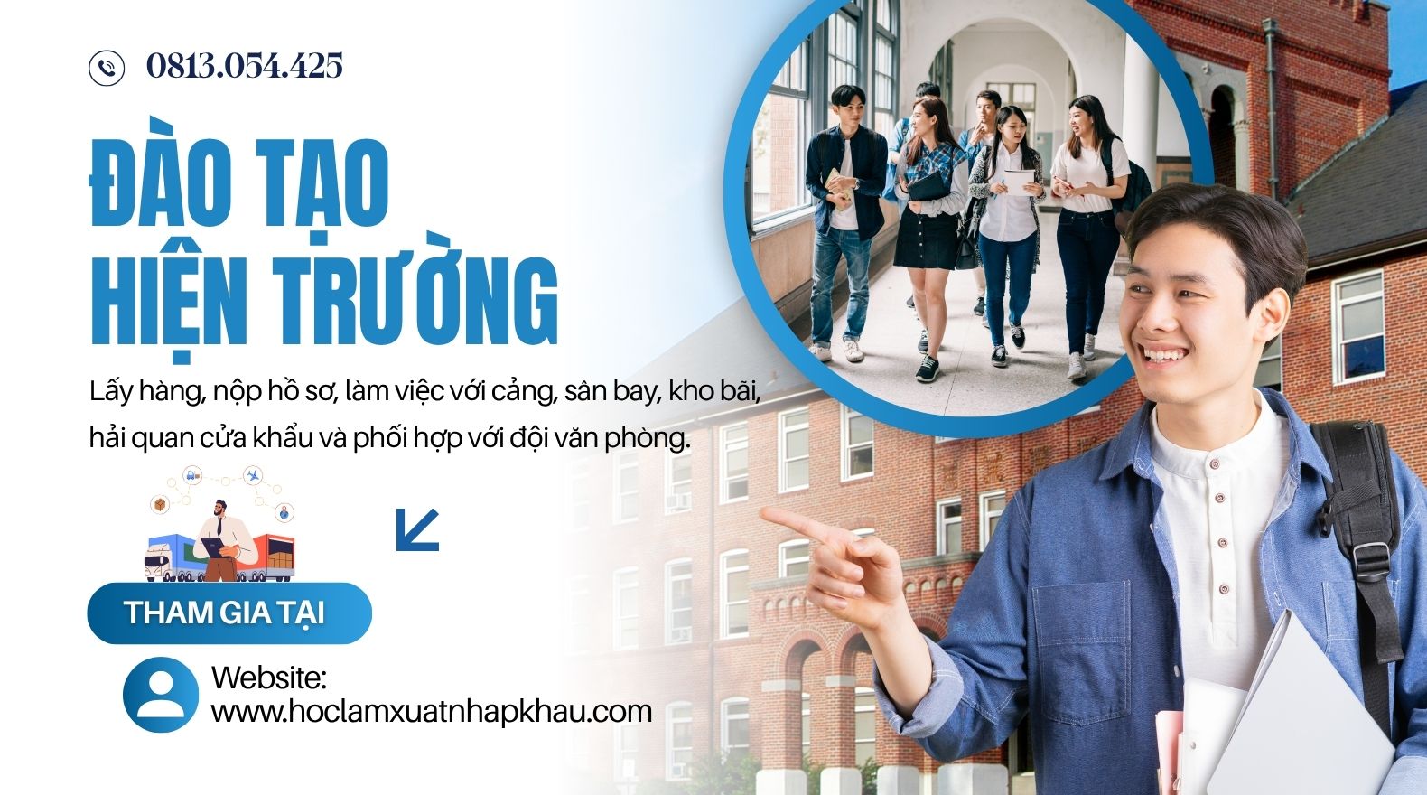 Đào tạo nhân viên Hiện trường Logistics Khóa đào tạo nhân viên hiện trường logistics từ người mới đến xử lý công việc độc lập